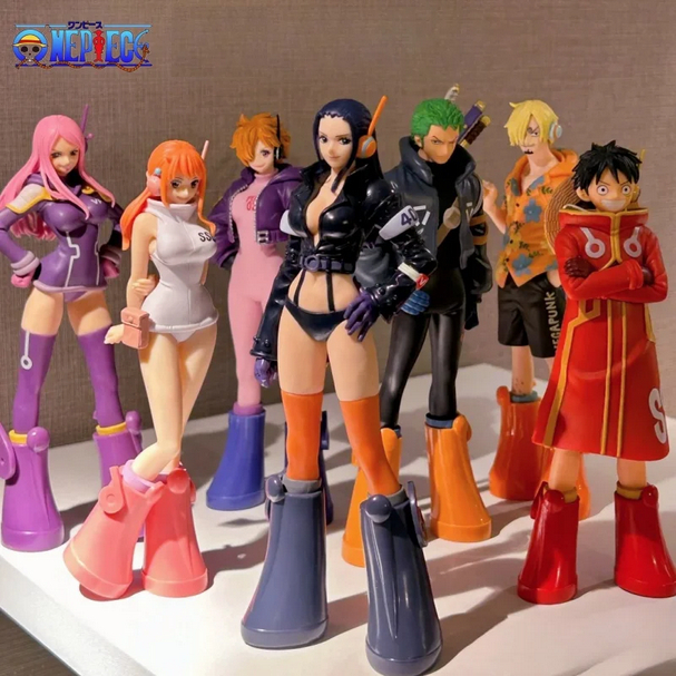 One Piece Egghead Future Island อะนิเมะ Action Figure Luffy Nami