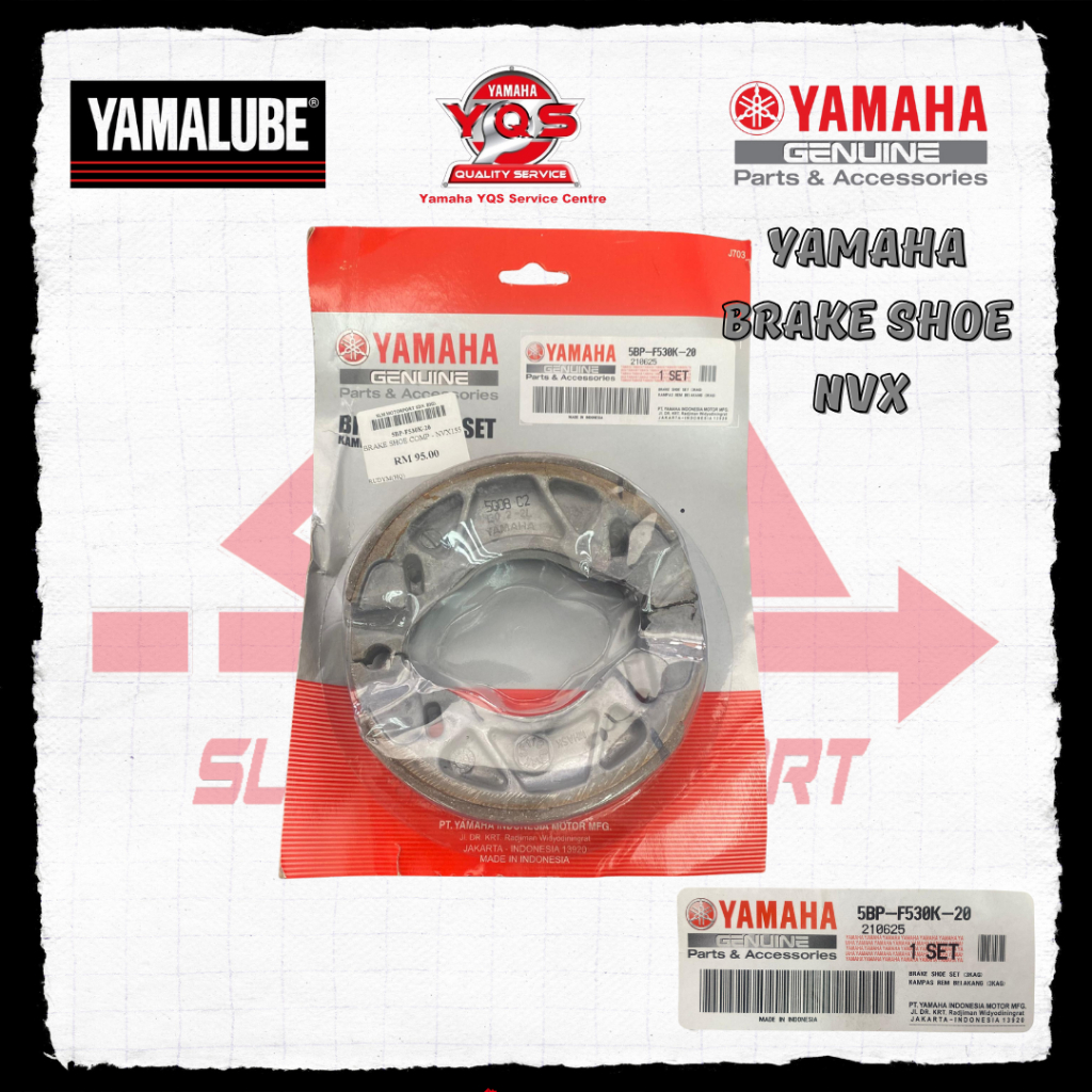 ผ้าเบรคซับ Yamaha NVX 5BP-F530K-20