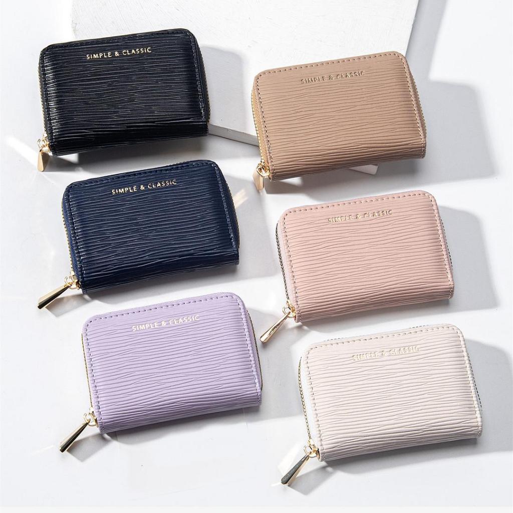 WC-67 Zip Lanyard Kad Dompet Berkualiti Beg duit wanita Viral Dompet Perempuan กระเป๋าผู้หญิงกระเป๋า