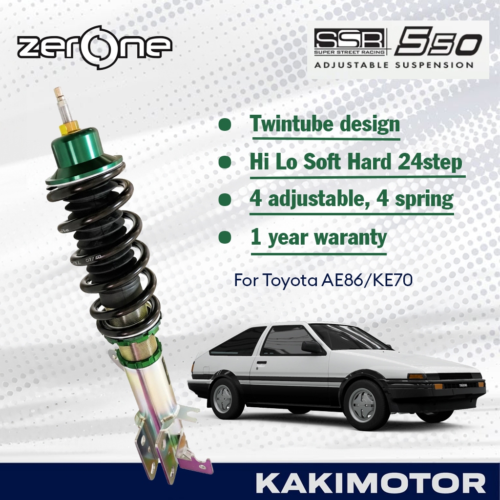 ZERONE SSR550 TOYOTA AE86 84-87
