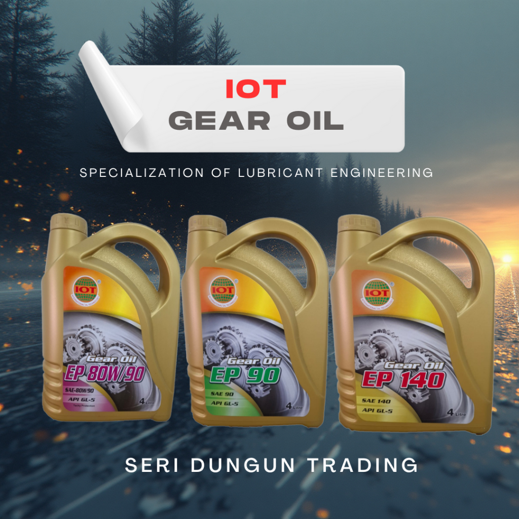 SDT IOT GEAR OIL - EP 80W-90/90/140 (4L)