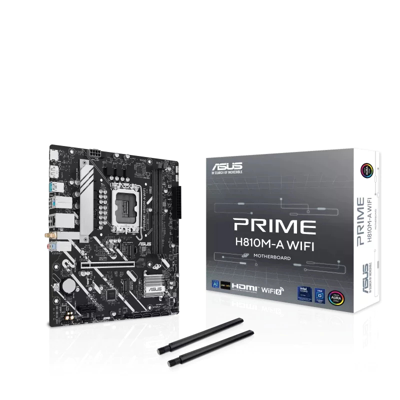 ASUS PRIME H810M-A WIFI - เมนบอร์ด Intel mATX - Intel LGA1851