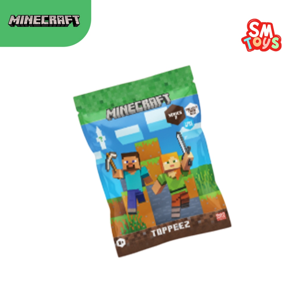 Minecraft 3D Toppeez Foilbag - Series 2 (1 แพ็ค)