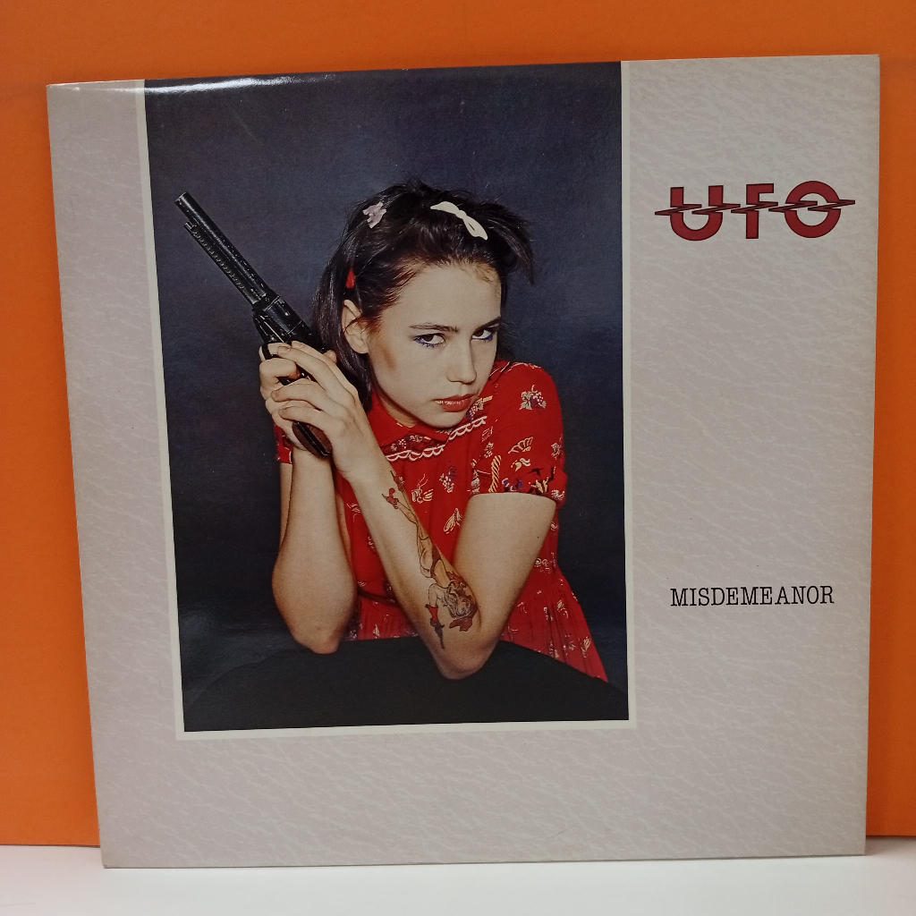 RR41-46 LP TERPAKAI [ UFO - MISDEMEANOR ] LP มือสอง < VG >