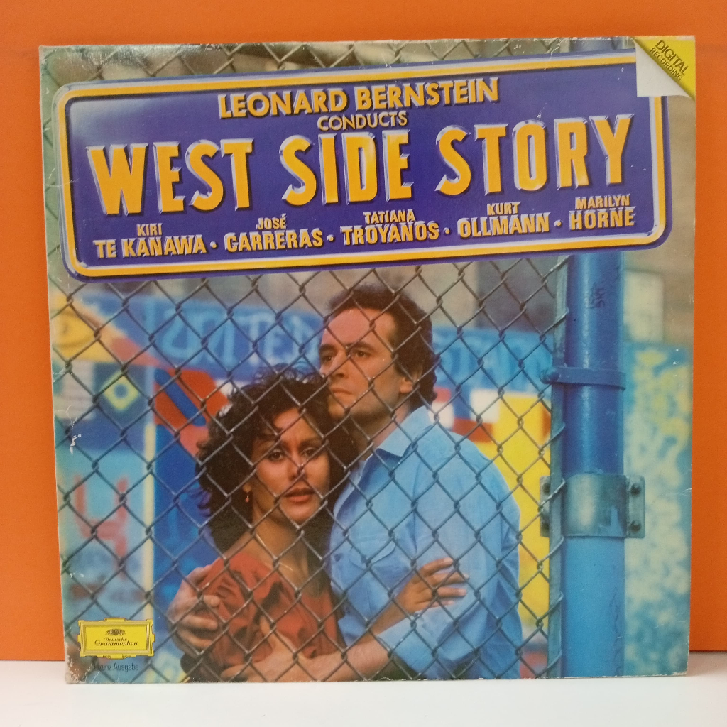 RR41-59 2LP TERPAKAI [ LEONARD BERNSTEIN – WEST SIDE STORY ] ใช้แล้ว 2LP < G >