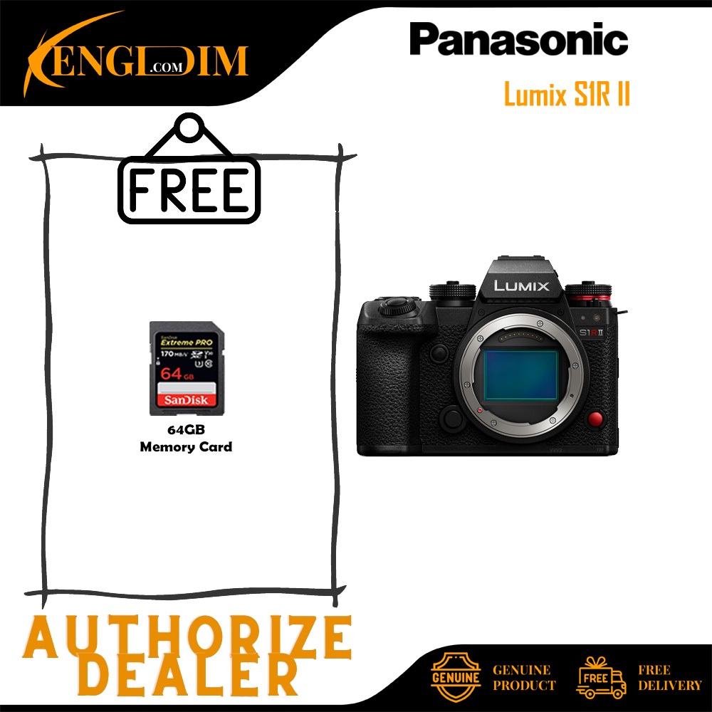 กล้องมิเรอร์เลส Panasonic Lumix S1R II