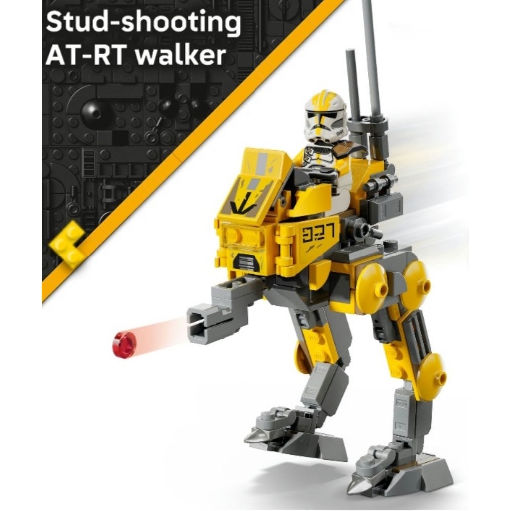 Lego] 75431 Star Wars - sw1422 327th Star Corps Clone Trooper พร้อมวอล์คเกอร์ AT-RT (ใหม่)