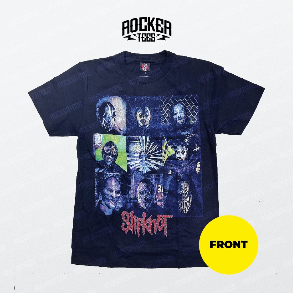 [1976] Slipknot - เสื้อยืดสีดํา Baju Band Legen Rock