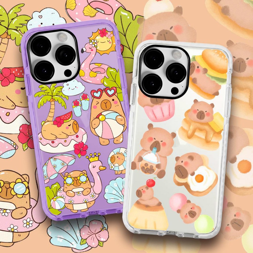 CUTE CAPY Case Casing IP 11 ถึง 17 PRO MAX