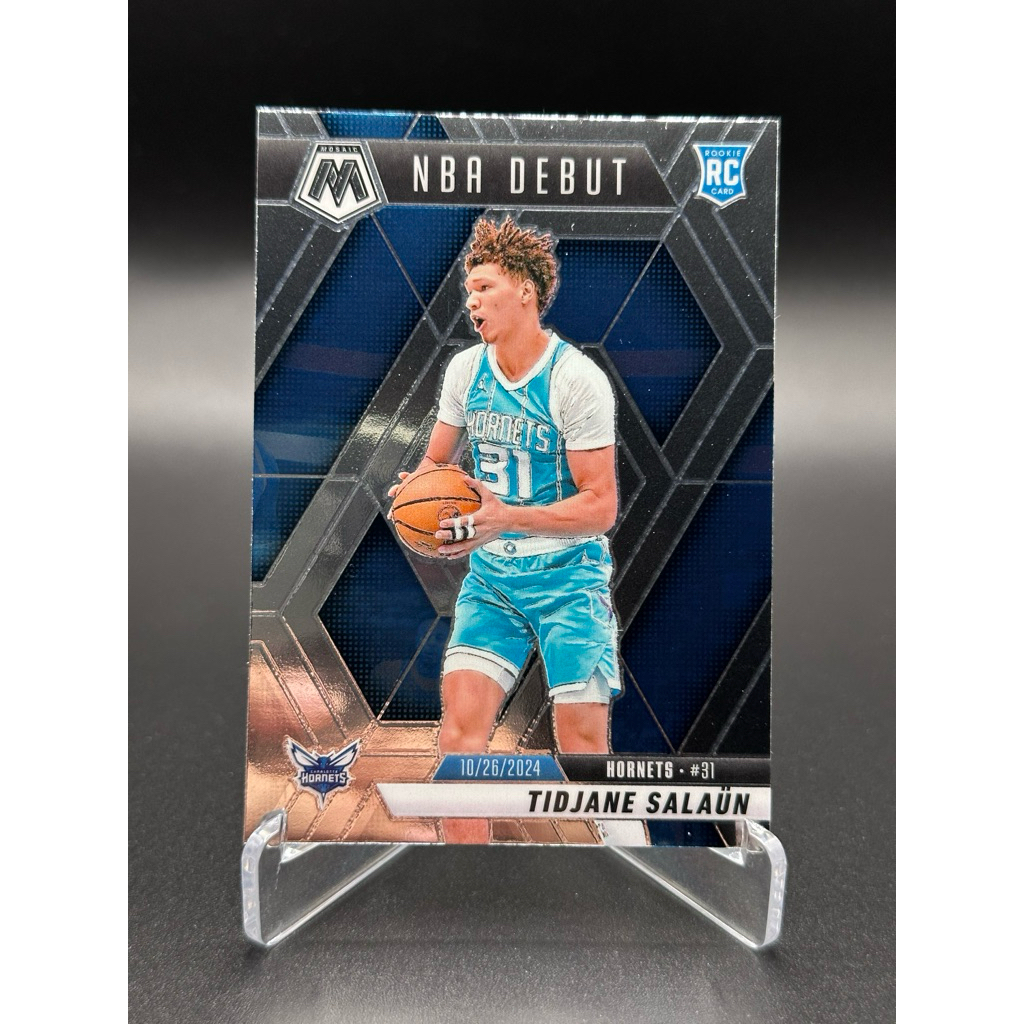 Panini Nba Card 24-25 Mosaic Tidjane Saluna Nba Debut
