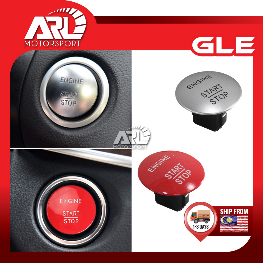 Mercedes Benz GLE W166 GLE250d GLE300d 2015-2019 Keyless เครื่องยนต์ Push Start Stop ปุ่มเปลี่ยน ARL
