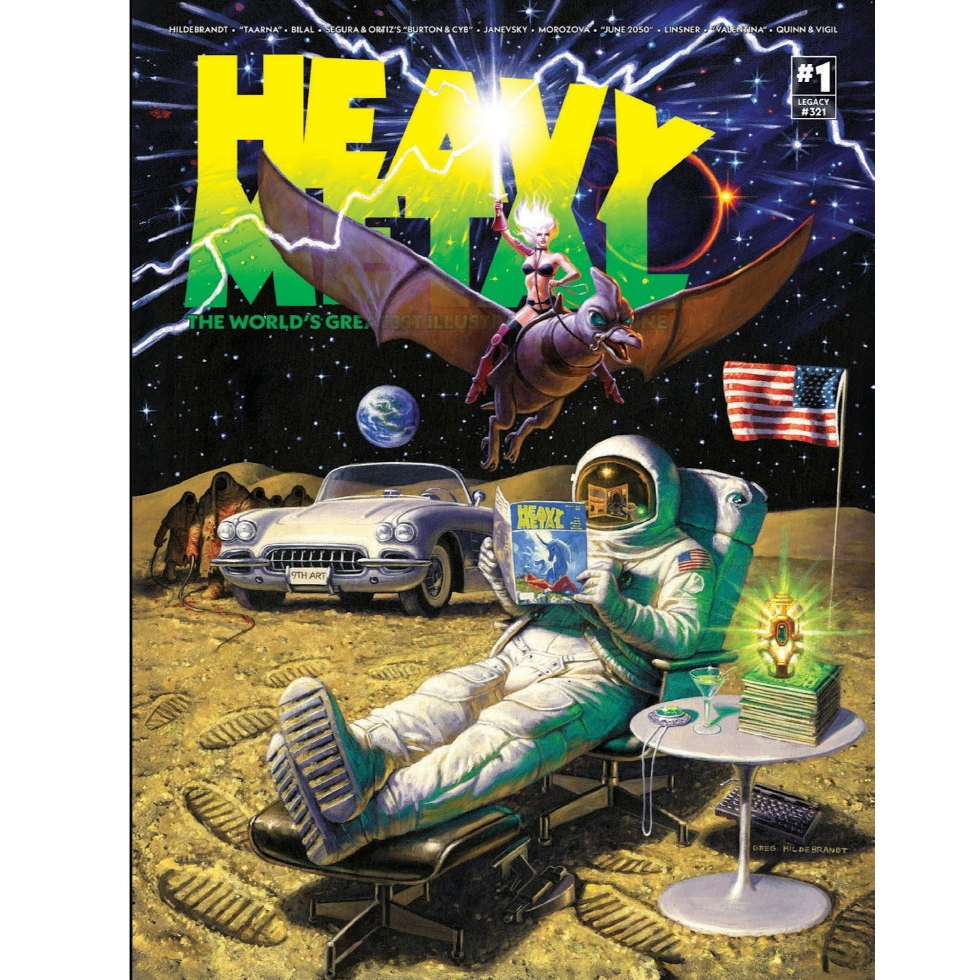 HEAVY METAL MAGAZINE MAGAZINE