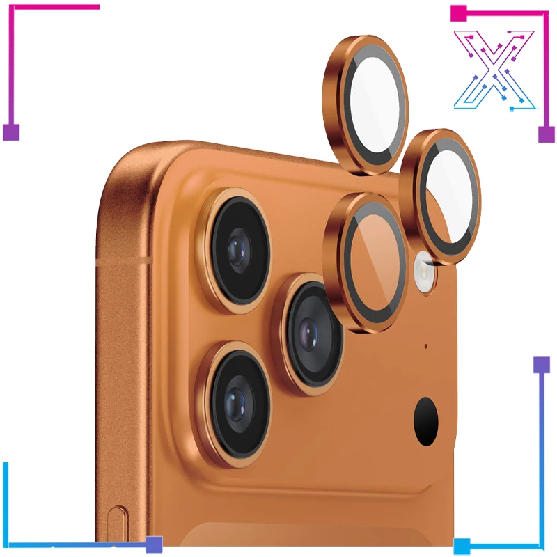 ตัวป้องกันเลนส์กล้องสําหรับ IP 17 PRO / IP 17 PRO MAX - คุณภาพ