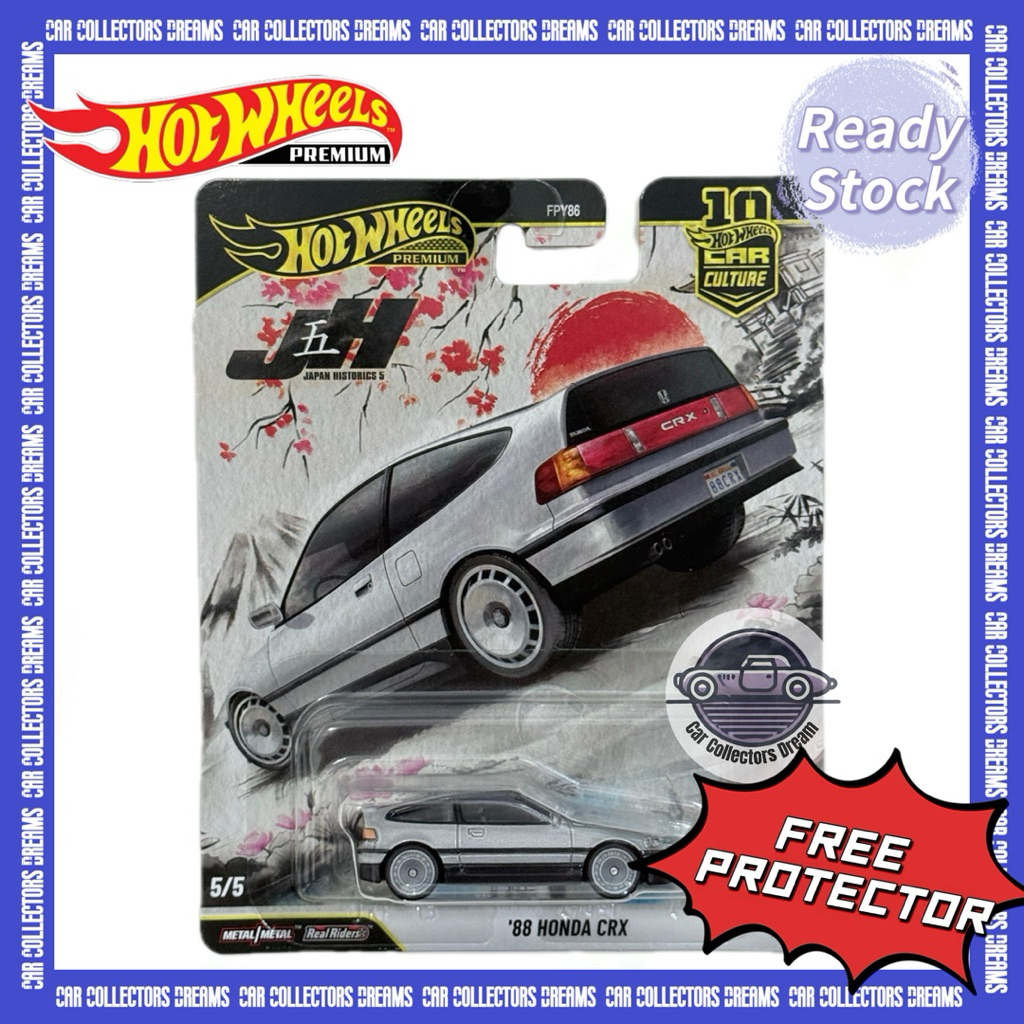 Hot Wheels 88 Honda CRX / ใหม่เอี่ยม / รถปิดผนึก