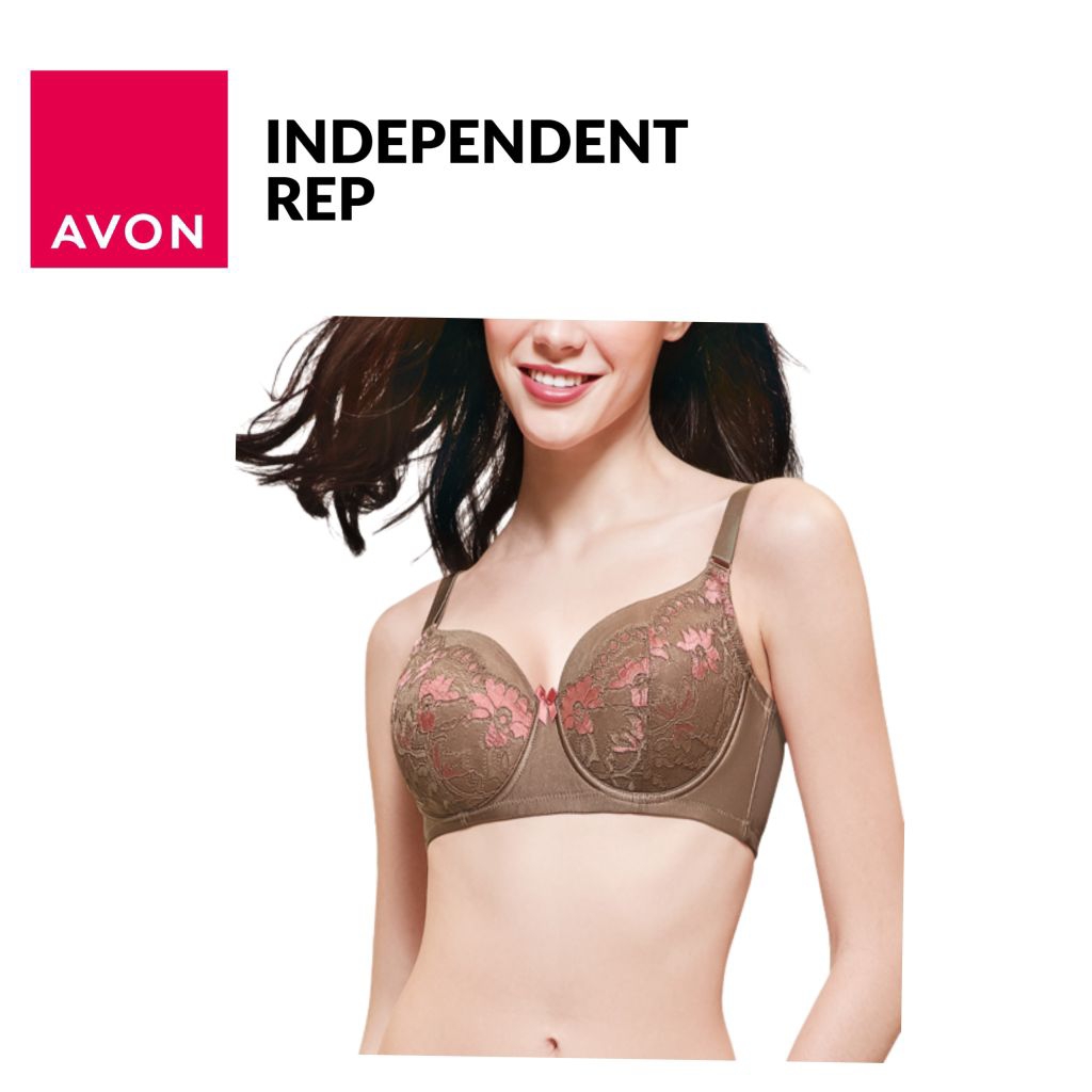 Avon Raven Underwire Bra(มะพร้าวชุบ)Size 34B-40C