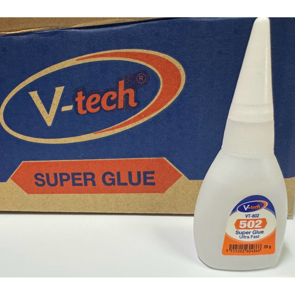 (1PC/10PCS)* VT802 502 SUPER GLUE /VT802/ 502 SUPER GLUE /3 SECOND SUPER GLUE / V-TECH 502 SUPER GLU