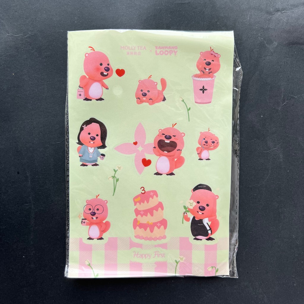 Molly Tea Zanmang Loopy Sticker |