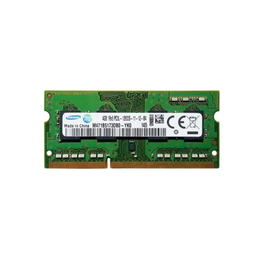 Samsung 4GB DDR3L 1600MHz CL11 SoDIMM แล็ปท็อป RAM (PC3L-12800S M471B5173DB0-YK0 HMT451S6BFR8A-PBN0)