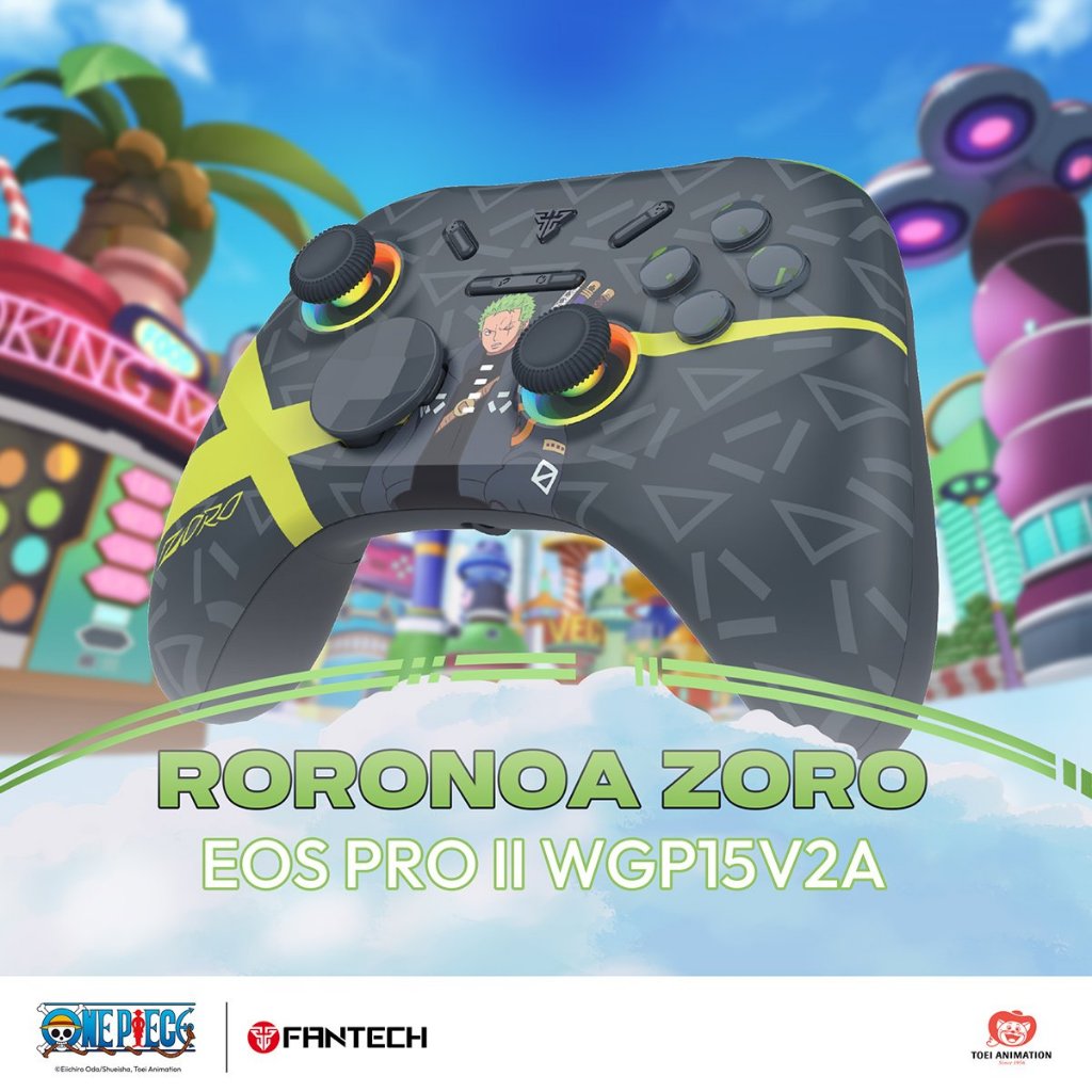FANTECH WGP15V2 EOS PRO II คอนโทรลเลอร์ไร้สายหลายแพลตฟอร์ม (รุ่น ONE PIECE)