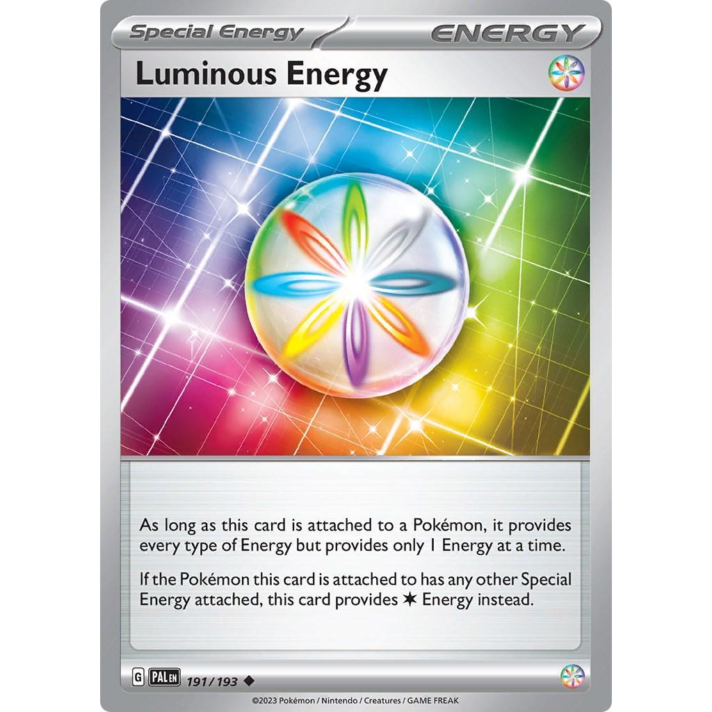 Luminous Energy 191 Pokémon Paldea Evolved: Pokémon TCG