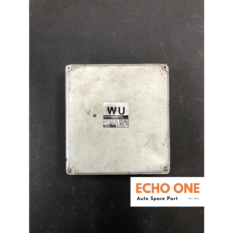 NISSAN ELGRAND ชุดควบคุมเครื่องยนต์ ECU ZD30 WU 23710-VG120 มือสอง