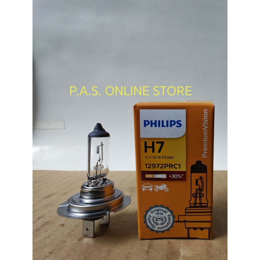 PHILIPS H7 12V55W PX26d 12972PRC1 BULB