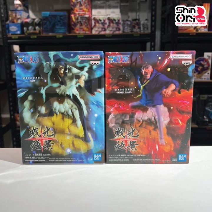One Piece Senkozekkei Kuzan Figure & Monkey D.Garp