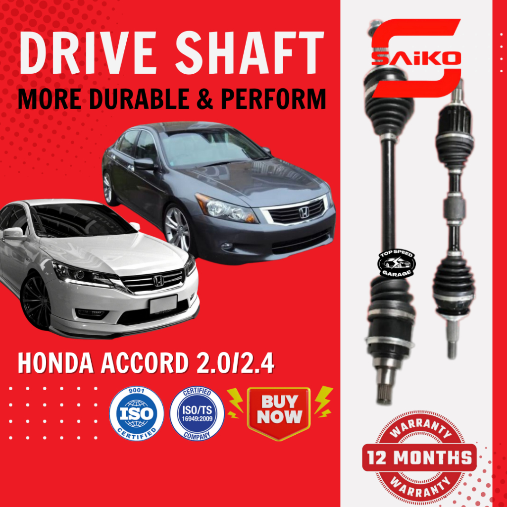 SAIKOเพลาขับ Accord g8 g9 Tao T2a T2m 2.0 2.4 Honda ซ้ายขวา