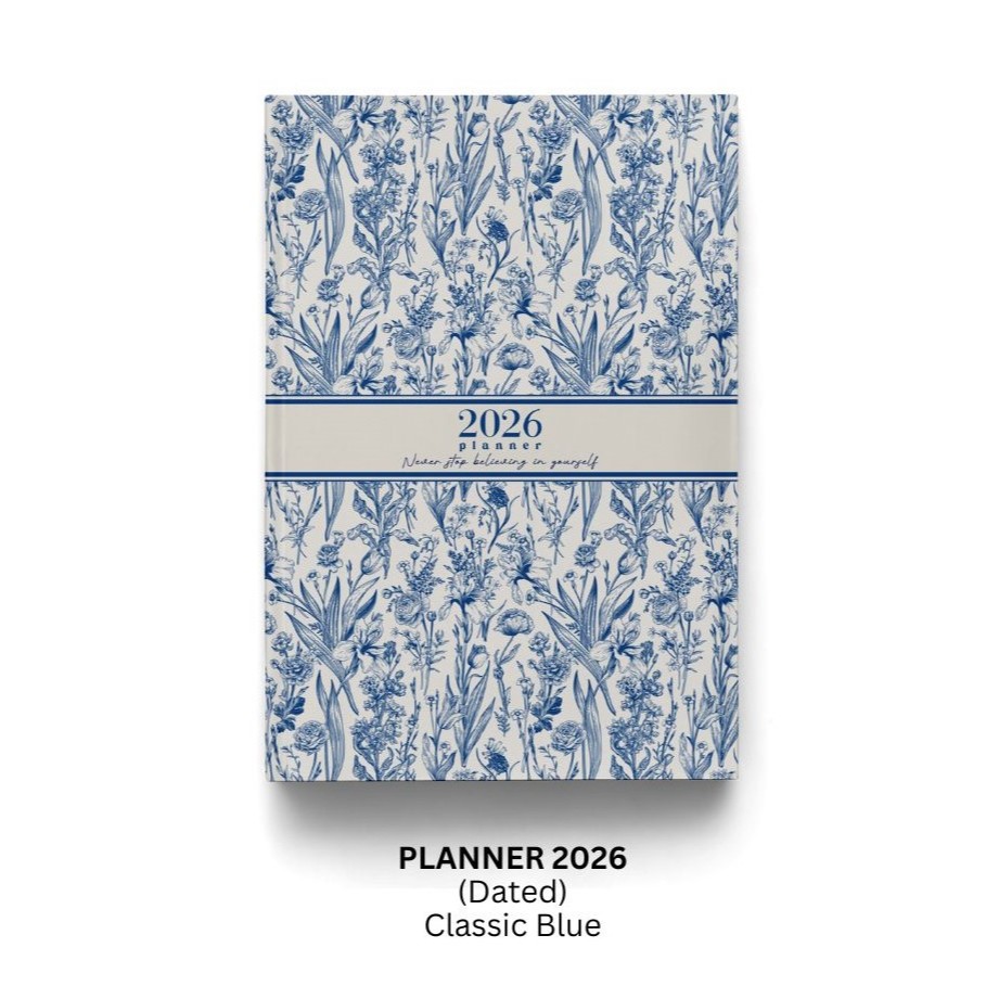2026 Daily Planner – ของขวัญสไตล์มินิมอลสําหรับรางวัล & Fokus