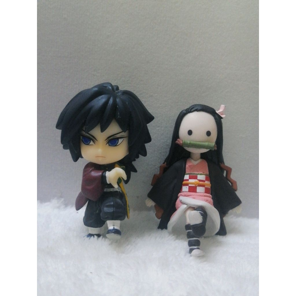 Preloved อะนิเมะมินิฟิกเกอร์ demon slayer MF1 giyu nezuko