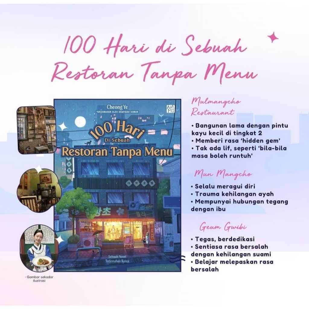 NEW ARRIVAL: 100 วันในร้านอาหารไม่มีเมนูโดย Shafiqah Azman