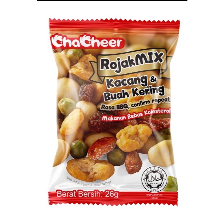 CHACHEER Rojak Mix Nuts & ผลไม้แห้ง 26G