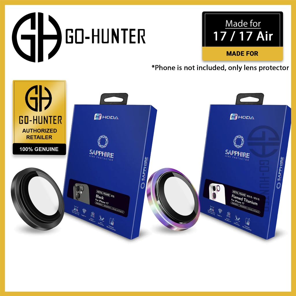 [ 17 / Air ] ตัวป้องกันเลนส์ Hoda Sapphire - ออกแบบมาเป็น outlook