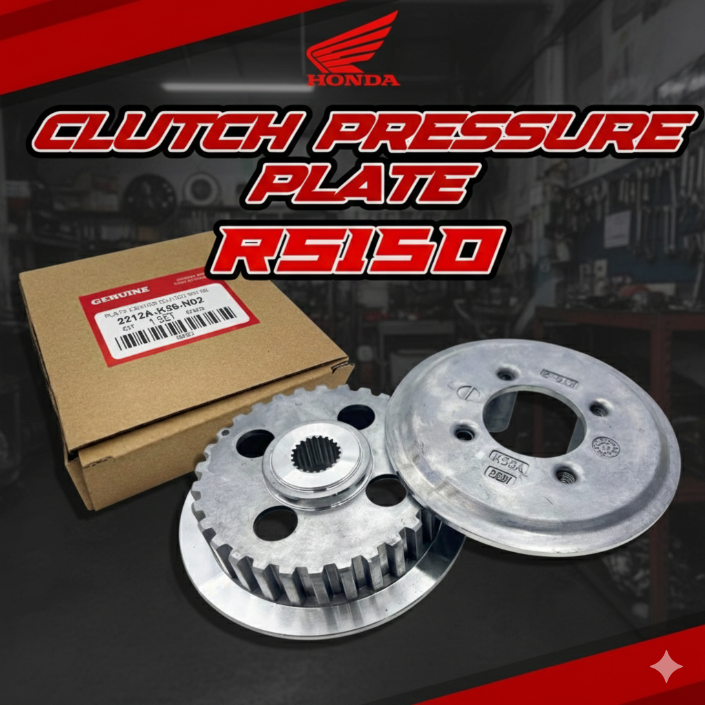 PRESSURE PLATE CLUTCH HONDA RS150 / RSX / RS-X 150 CLUTCH BOSS MANGKUK HOUSING