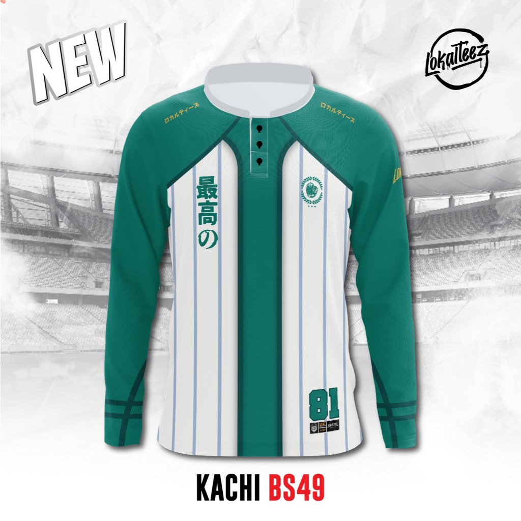 LOKALTEEZ BS49 Baseball Edition KACHI RJPK 180GSM UNISEX