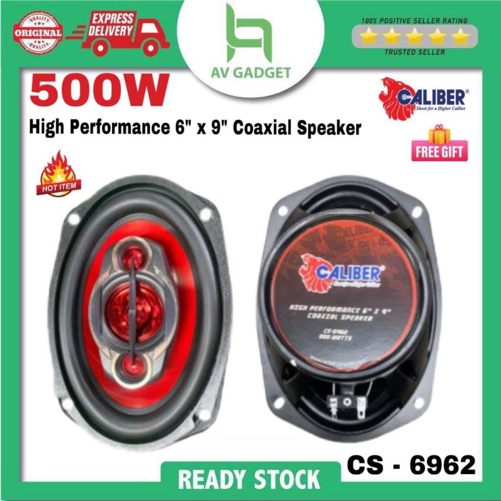 ลําโพงบลูทูธขนาด Calibre 6 x 9 Bass Music Treble Coaxial Proton Perodua Kereta 500 วัตต์ CS-6962