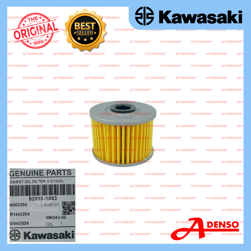 KLX250 SL250 BX250 กรองน้ํามันเครื่อง MINYAK FILTER 52010-1053 / 52010-0552