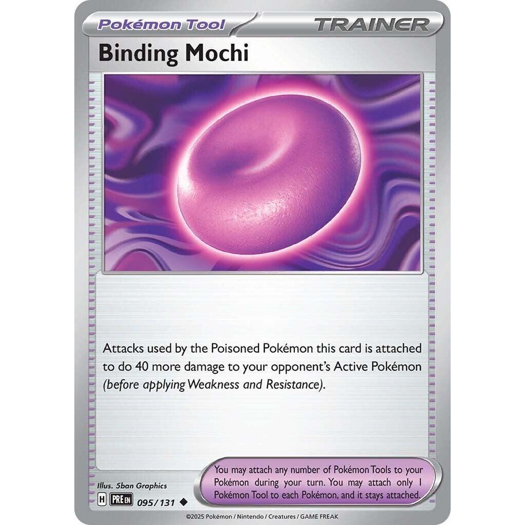 Binding Mochi 95 Pokémon Prismatic Evolutions: Pokémon TCG