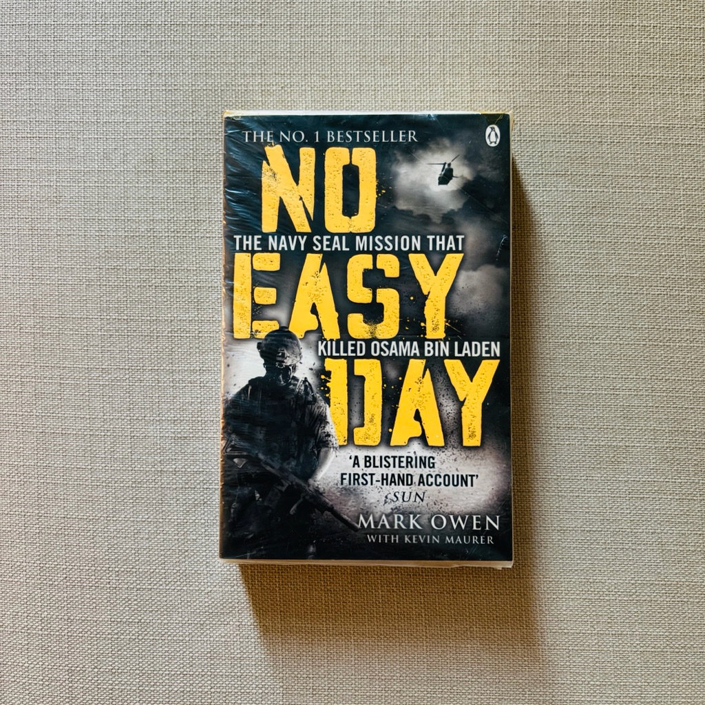 No Easy Day Mark Owen The Navy Seal Mission That Killed Osama bin Laden หนังสือผู้บันทึกเสียงมือสอง