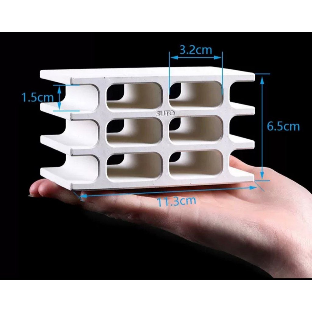 คุณภาพสูง Breeding เซรามิคถ้ํากุ้งปลา Hiding Cave Pleco Corydoras Nano Fish Aquarium Decor