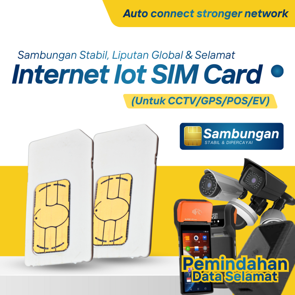 [Plug & Play] ซิม IoT M2M 1 ปีสําหรับ GPS/CCTV/นาฬิกาอัจฉริยะ | MY SG TH | ต่ออายุได้