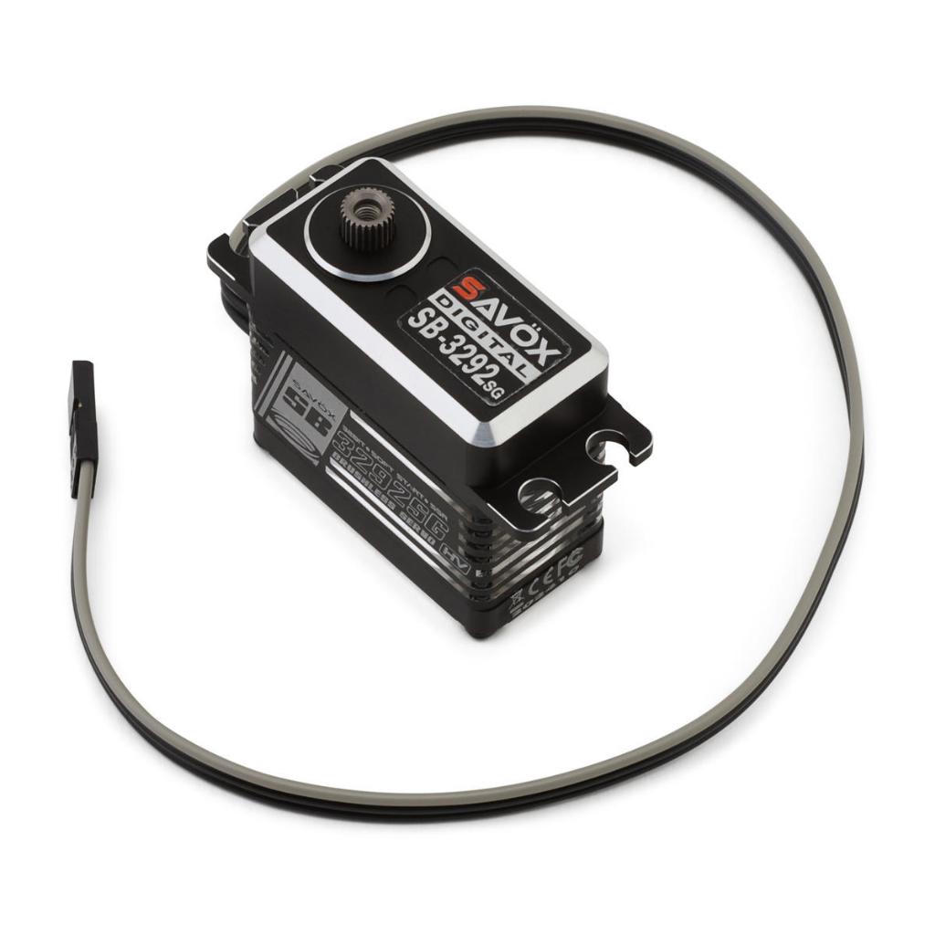 Savox SB-3292SG เซอร์โวดิจิตอลแบบไม่มีแปรงแรงบิดสูง (แรงดันสูง) พร้อมเซอร์โวฮอร์นอลูมิเนียม SB-3292S