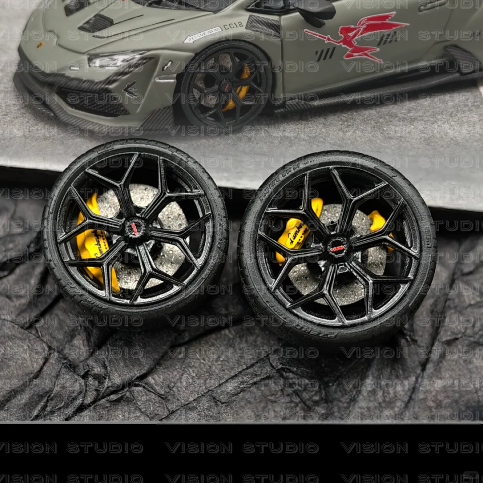 1/64 รุ่น Novitec X Vossen NL4 Design Rim