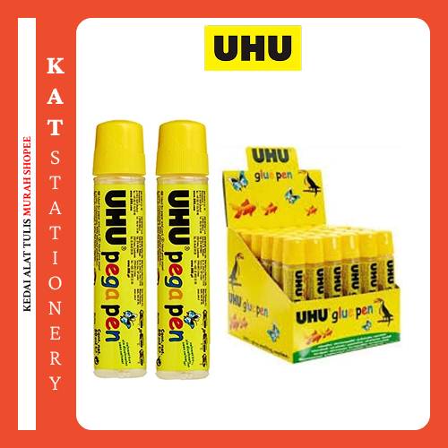 ปากกากาว Happy 50ml / กาวเหลวโรงเรียน UHU / กาวใส UHU / กาวใส UHU