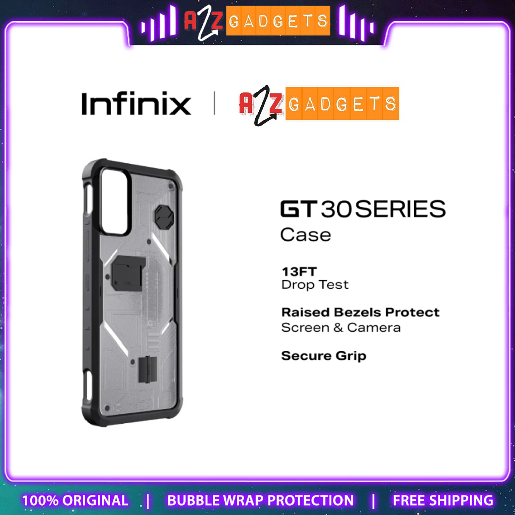 เคสป้องกัน Infinix GT30 / GT30 Pro 13FT ทดสอบการหล่นจับที่ปลอดภัยยกหน้าจอและฝาปิดกล้องเคสโทรศัพท์