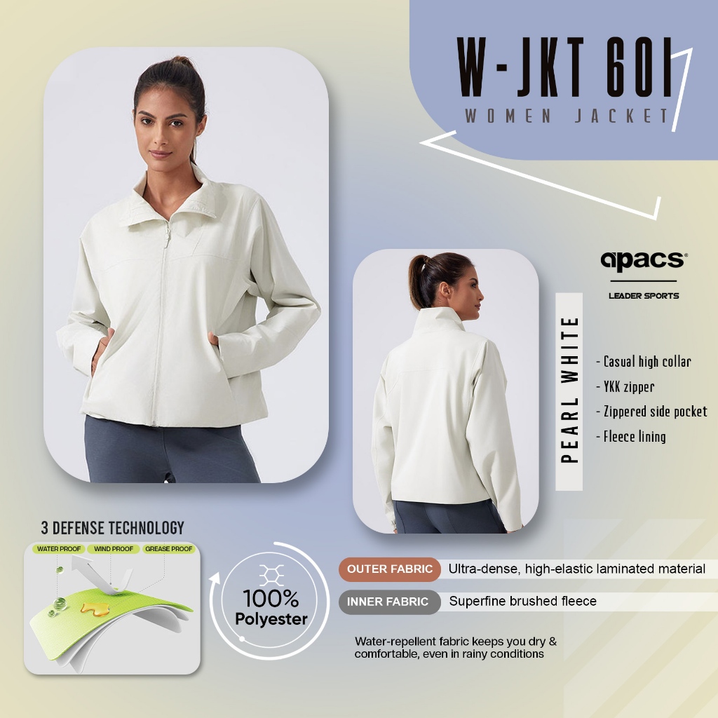 APACS WOMENS EXCLUSIVE UV JACKET UV W-JKT601