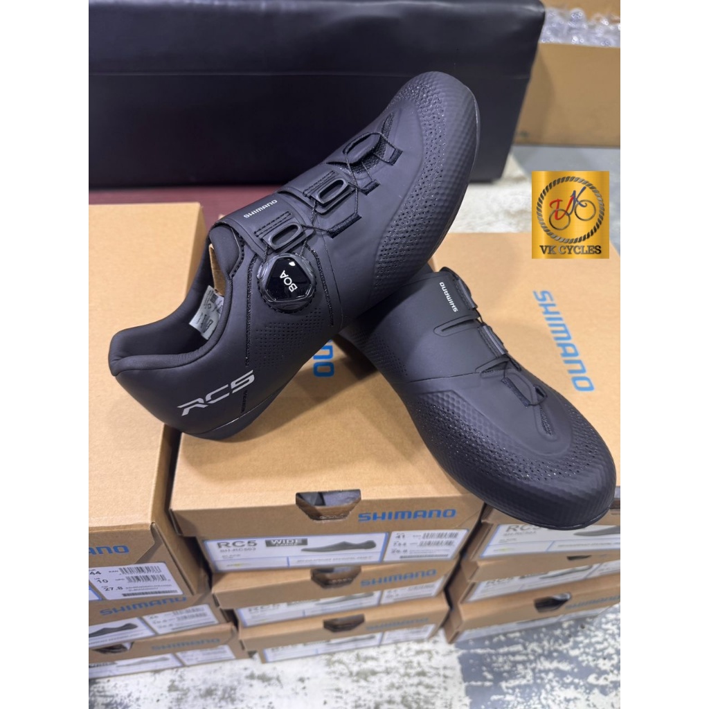 - SHIMANO SH-RC503E RC503 RC3 รองเท้าจักรยานเสือหมอบ (WIDE) 38 39 40 41 42 43 44 45 46 สีดํา
