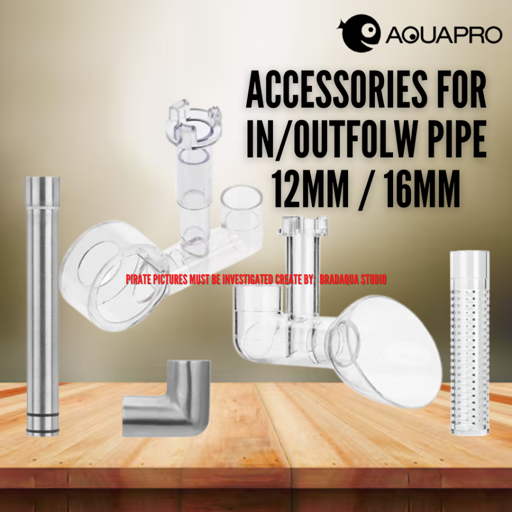 AQUAPRO อะคริลิค Outflow Skimmer ฟิล์มน้ํามันกําจัด Outlet อุปกรณ์เสริม