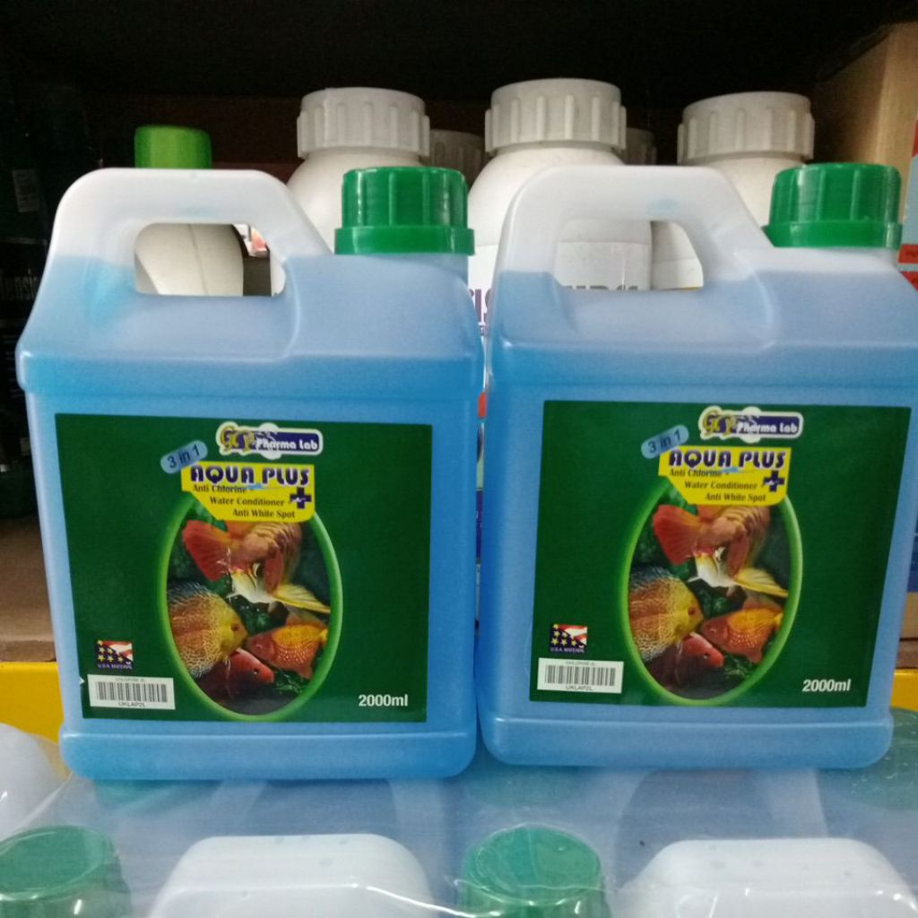 (6 BOTOL ) Aqua Plus 2L / Anti Chlorine
