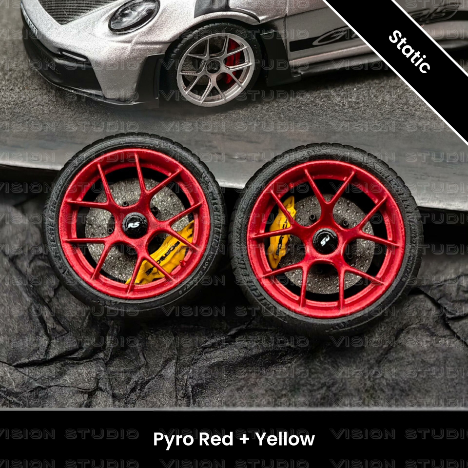 1/64 รุ่น (S) Porsche 1992 GT3RS Design Rim 1